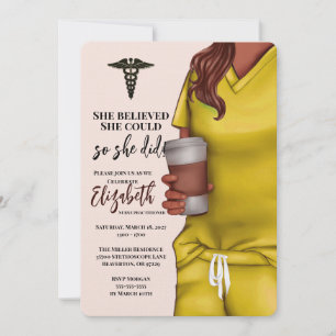 Invitation à l'obtention du diplôme de l'école de