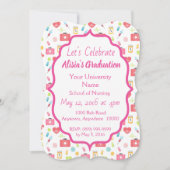 Invitation à l'obtention du diplôme de l'école de (Devant)