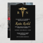 Invitation à l'obtention du diplôme de l'école de (Devant / Derrière)