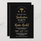 Invitation à l'obtention du diplôme de l'école de (Devant / Derrière)