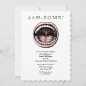 Invitation à l'obtention du diplôme de l'école den (Devant)