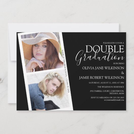 Invitation à l'obtention d'un diplôme conjoint de  (Devant)