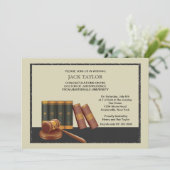 Invitation à l'obtention d'un diplôme de droit et  (Debout devant)