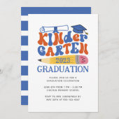 Invitation à l'obtention d'un diplôme de la classe (Devant / Derrière)