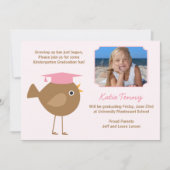 Invitation à l'obtention d'un diplôme de maternell (Devant)