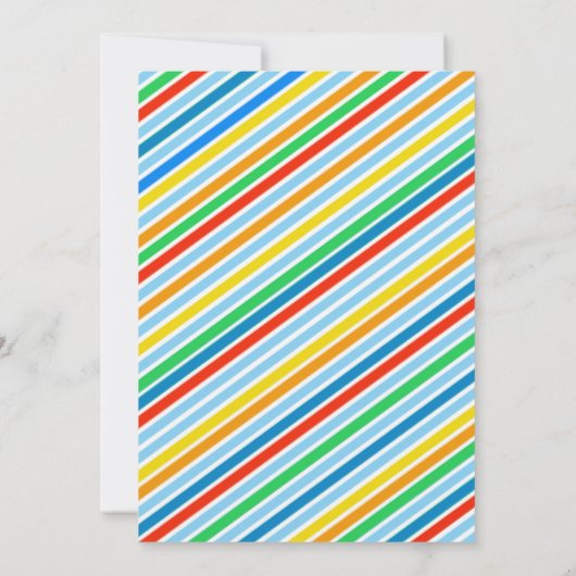 Invitation à l'obtention d'un diplôme de maternell (Dos)