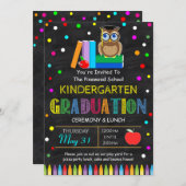 Invitation à l'obtention d'un diplôme pour jeunes (Devant / Derrière)