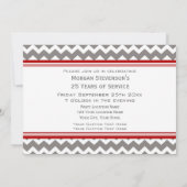 Invitation à l'occasion de l'anniversaire de l'emp (Dos)