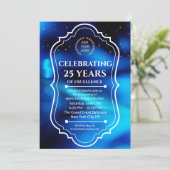 Invitation à l'occasion de l'élégant anniversaire (Debout devant)