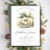 Invitation à l'occasion du dîner de Noël