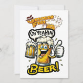 Invitation à l'OKTOBERFEST / Fête de la bière (Devant)