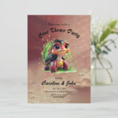 Invitation A look full of charm and adventure, (Debout devant)