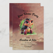 Invitation A look full of charm and adventure, (Devant / Derrière)