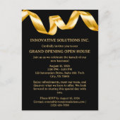 Invitation à l'Open House New Business (Devant)