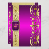 Invitation à l'or Pink Jewel Grand Duke (Devant / Derrière)