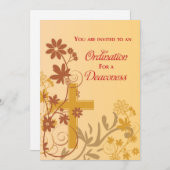 Invitation à l'Ordination des persiennes (Devant / Derrière)