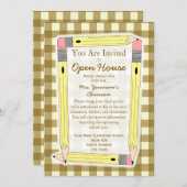 Invitation À L'Ouverture De L'École (Devant / Derrière)