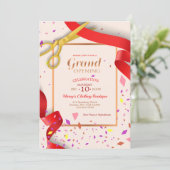 Invitation à l'ouverture de l'événement (Debout devant)