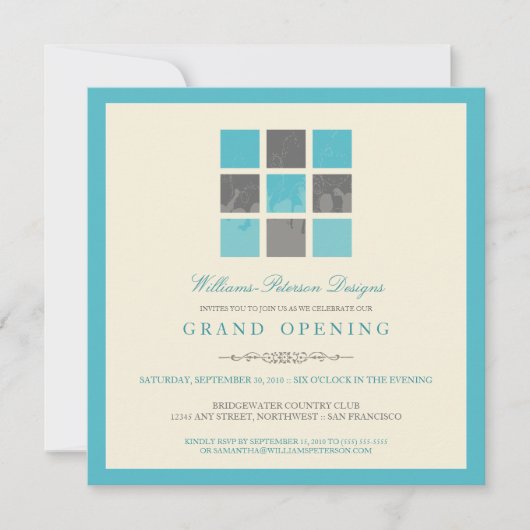 Invitation à l'ouverture des grands blocs modernes (Devant)