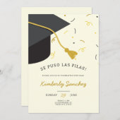 Invitation à l'ouverture du plafond de diplôme (Devant / Derrière)