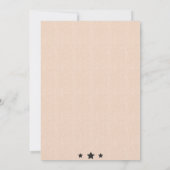 Invitation à l'ouverture du salon Barber Shop (Dos)