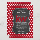 Invitation à l'ouverture d'un grand événement à l' (Devant / Derrière)