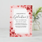 Invitation À Love Cute Femme Ado Fille Galentines Jour Vacanc (Debout devant)