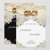 Invitation A Love Written in Time (Devant / Derrière)