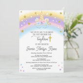 Invitation à l'Unicorne pour le premier anniversai (Debout devant)