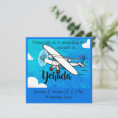 Invitation à l'upsherin en avion (Debout devant)