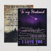 Invitation À Ma Décor De Mari, Citations D'Amour Lettre (Devant / Derrière)