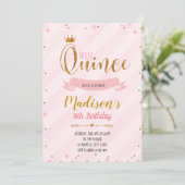 Invitation à ma fête de quinceañera (Debout devant)