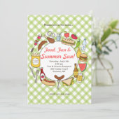 Invitation à manger l'été (Debout devant)