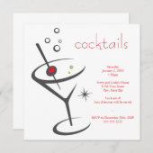 invitation à martini (Devant / Derrière)