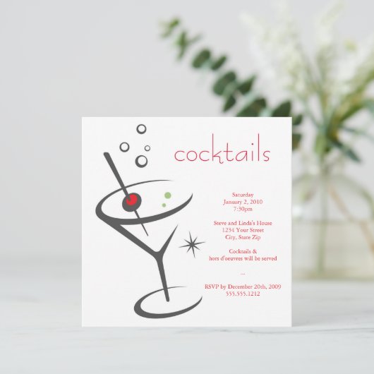 invitation à martini (Debout devant)