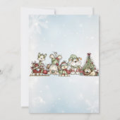 Invitation A Merry Little Baby is on the Way  (Dos)