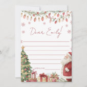 Invitation A Merry Little Birthday Message Card (Devant)