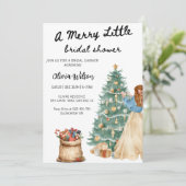 Invitation A Merry Little Bridal Shower-Christmas Bride Party (Debout devant)