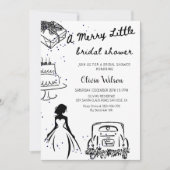 Invitation A Merry Little Bridal Shower Party (Devant)
