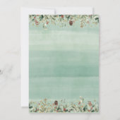 Invitation A Merry Little Christmas clothlines Baby Shower (Dos)