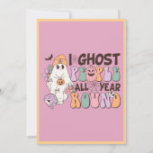 Invitation À Migner À Parler Dusty Rose 1er Anniversaire (Dos)