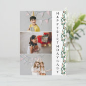 Invitation À Mon Bébé Le Plus Doux : Joyeux Anniversaire, Amo (Debout devant)