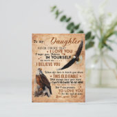 Invitation À Mon Don Fille, Papa Et Fille, Aigle Aigle (Debout devant)