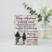 Invitation À mon mari | Décoration familiale | À ma famille (Debout devant)