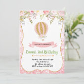 Invitation à montgolfière (Debout devant)