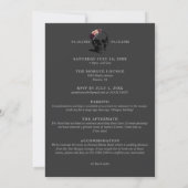 Invitation À mort ma soirée de vingtaine (Dos)