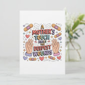 Invitation A Mother's Touch Heals The Deepest Wounds (Debout devant)