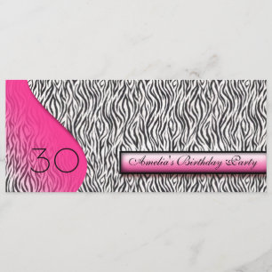 Invitation à motif animal