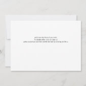 Invitation à New York City Skyline Cityscape Party (Dos)