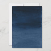 Invitation A Night Under the Stars Gold Navy Blue Prom (Dos)